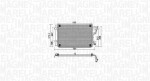 MAGNETI MARELLI Kondensaator,  kliimaseade 350203951000