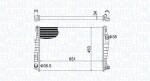 MAGNETI MARELLI Radiaator,  mootorijahutus 350213152000