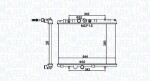 MAGNETI MARELLI Radiaator,  mootorijahutus 350213156100