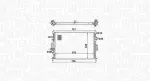 MAGNETI MARELLI Radiaator,  mootorijahutus 350213157700