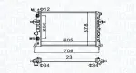 MAGNETI MARELLI Radiaator,  mootorijahutus 350213158200