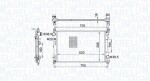 MAGNETI MARELLI Radiaator,  mootorijahutus 350213163100