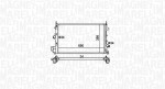 MAGNETI MARELLI Radiaator,  mootorijahutus 350213173700