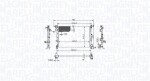 MAGNETI MARELLI  Radiaator,mootorijahutus 350213217900
