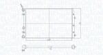 MAGNETI MARELLI Radiaator,  mootorijahutus 350213841000