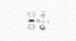 MAGNETI MARELLI Õliradiaator,  mootoriõli 350300000900