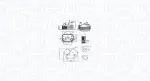 MAGNETI MARELLI Õliradiaator,  mootoriõli 350300002600