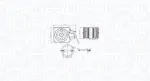 MAGNETI MARELLI  Õliradiaator,mootoriõli 350300003200