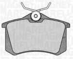 MAGNETI MARELLI  Piduriklotsi komplekt,ketaspidur 363916060131