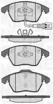 MAGNETI MARELLI Piduriklotsi komplekt,  ketaspidur 363916060135