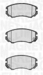 MAGNETI MARELLI Piduriklotsi komplekt,  ketaspidur 363916060277