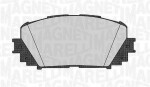 MAGNETI MARELLI Piduriklotsi komplekt,  ketaspidur 363916060627