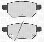 MAGNETI MARELLI Piduriklotsi komplekt,  ketaspidur 363916060629