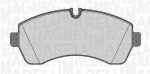 MAGNETI MARELLI Piduriklotsi komplekt,  ketaspidur 363916060647