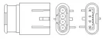 MAGNETI MARELLI Lambda andur 466016355160