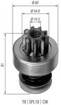 MAGNETI MARELLI Hammastrummel e. pendiks starteri vabajooksusidur 940113020102