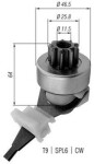 MAGNETI MARELLI Hammastrummel e. pendiks starteri vabajooksusidur 940113020421