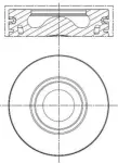 MAHLE  Kolvid 013 PI 00136 000