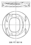 MAHLE Kolvid 028 PI 00118 000