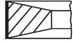 MAHLE kolvirõngad komplekt 039 RS 00119 0N0