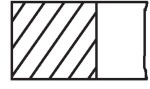 MAHLE  Kolvirõngakomplekt 083 16 N0