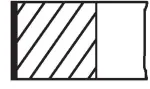 MAHLE Kolvirõngakomplekt 083 20 N1