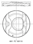 MAHLE Kolvid 681 PI 00110 000