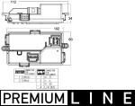 MAHLE  Regulaator, salongipuhur BEHR *** PREMIUM LINE *** ABR 68 000P