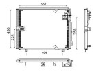 MAHLE Kondensaator,  kliimaseade BEHR AC 148 000S