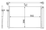 MAHLE  Kondensaator,kliimaseade BEHR AC 344 000S