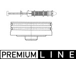 MAHLE Kuivati,  kliimaseade BEHR *** PREMIUM LINE *** AD 190 000P