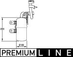 MAHLE Kuivati,  kliimaseade BEHR *** PREMIUM LINE *** AD 280 000P