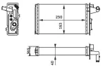 MAHLE Salongi radiaator / soojusvaheti BEHR AH 141 000S