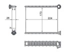 MAHLE Salongi radiaator / soojusvaheti BEHR AH 269 000S