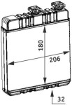 MAHLE Salongi radiaator / soojusvaheti BEHR *** PREMIUM LINE *** AH 76 000P