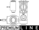 MAHLE Ekspansiooniklapp,  kliimaseade BEHR *** PREMIUM LINE *** AVE 66 000P