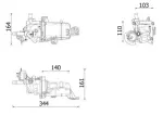 MAHLE  Radiaator,heitgaaside tagasijooks BEHR *** PREMIUM LINE *** CE 49 000P