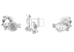 MAHLE  Radiaator,heitgaaside tagasijooks BEHR *** PREMIUM LINE *** CE 54 000P