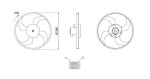 MAHLE Ventilaator,  mootorijahutus CFF 710 000S
