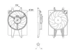 MAHLE Ventilaator,  mootorijahutus CFF 730 000S