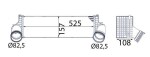 MAHLE turbo radiaator (intercooler) BEHR CI 175 000S