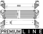 MAHLE turbo radiaator (intercooler) BEHR *** PREMIUM LINE *** CI 183 000P