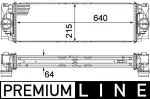 MAHLE turbo radiaator (intercooler) BEHR *** PREMIUM LINE *** CI 368 000P