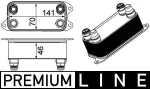 MAHLE  Õliradiaator, automaatkast BEHR *** PREMIUM LINE *** CLC 227 000P