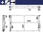 MAHLE Radiaator,  mootorijahutus BEHR CR 1083 000S