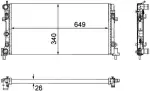 MAHLE Radiaator,  mootorijahutus BEHR *** PREMIUM LINE *** CR 1096 000P