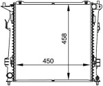MAHLE Radiaator,  mootorijahutus BEHR *** PREMIUM LINE *** CR 1367 000P