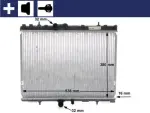 MAHLE Radiaator,  mootorijahutus BEHR CR 1501 000S