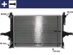 MAHLE Radiaator,  mootorijahutus BEHR CR 1547 000S