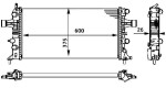 MAHLE Radiaator,  mootorijahutus BEHR CR 237 000S